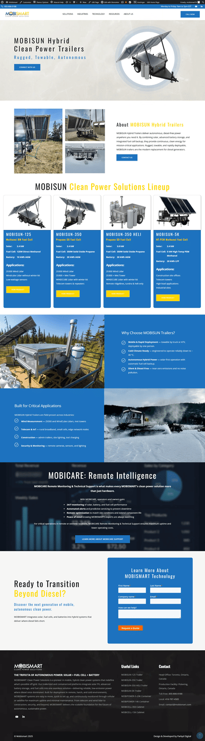 Website Development - Création de site internet