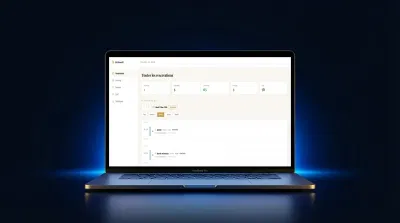 Barber El Ghazali — Custom Booking Application - Application web