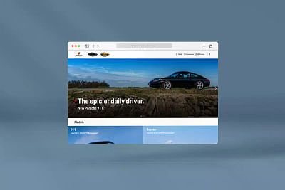 Diseño Web | Porsche - SEO