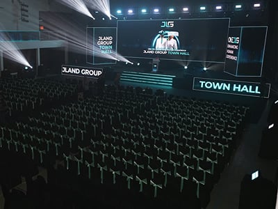 JLG Town Hall 2025, employee engagement event - Eventos