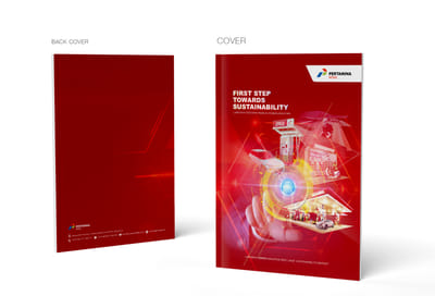 Sustainability Report Pertamina Retail 2022 - Graphic Design