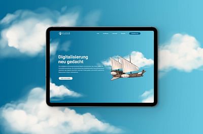Webdesign & 3D für Cloud Klabauter - Webseitengestaltung