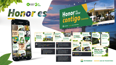 Honor es estar contigo Colombia —  marca y comunicación integrada - Publicidad