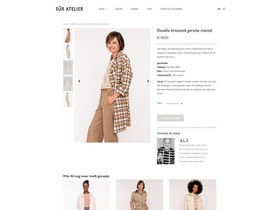 E-commerce website voor retailer