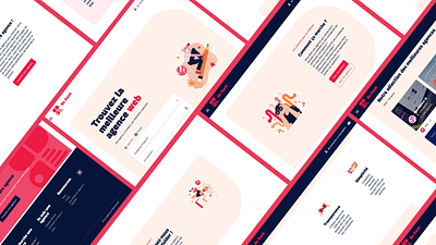 Création de site web : BeRank - Image de marque & branding