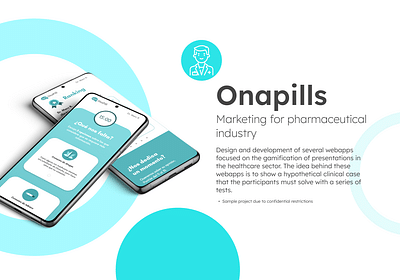 Onapills (sample due to confidential restriction) - Aplicación Web