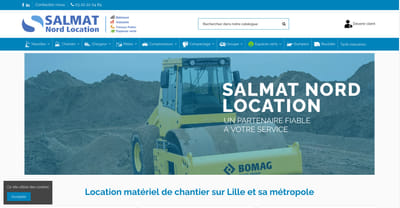 Salmat Nord - Création de site internet