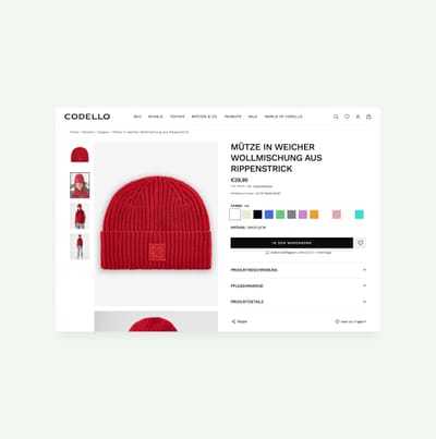 CODELLO – Migration auf ein skalierbares Shopsystem - E-Commerce