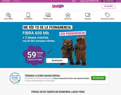 Yoigo.com - Web Application