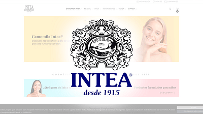 INTEA Cosmetics - E-commerce