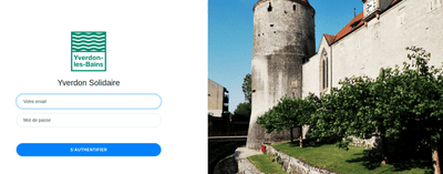 Plateforme de gestion logistique pour Yverdon - Création de site internet