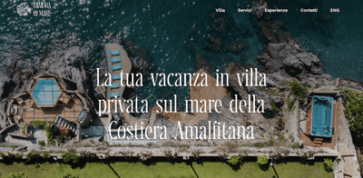 Dimora di Mare - Creazione di siti web