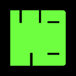 Woodblock logo