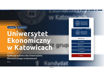 University of Economics in Katowice — mobile app - Mobile App