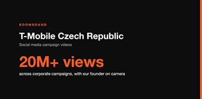 UGC and campaign videos for T-Mobile Czech Republic - Social media