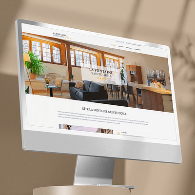 Gîte Fontaine Saint-Odile : Site Vitrine - Création de site internet