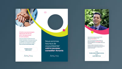 Direct mailing campaign for pension insurance - Publicité