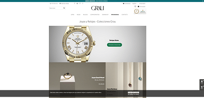 Estrategia Digital Joyería Grau - E-commerce