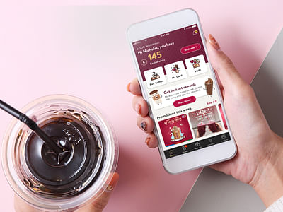 Costa Coffee App Concept - Ergonomy (UX/UI)