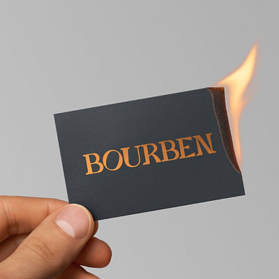 Bourben Brand Distillery — Visual Identity - Webseitengestaltung
