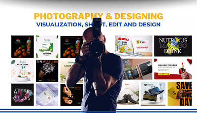 Product Photography & Marketing Design - 3D