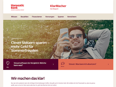 Snackable Financial Content - Content-Strategie