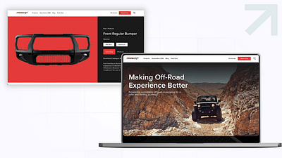 Prad Automotive B2B eCommerce Transformation - Website Creation
