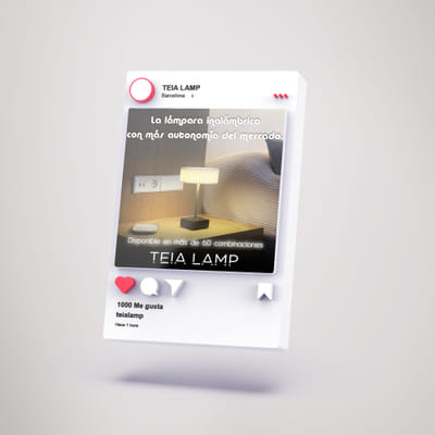 TEIA LAMP | Campaña Facebook Ads - Digital Strategy