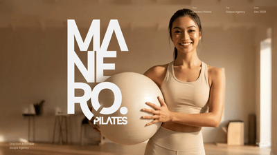Manero Pilates - Branding - Creación de Sitios Web