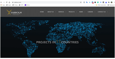 Sabbour Consulting Official Website - Creación de Sitios Web