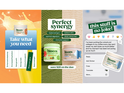 Bloom product - Publicité en ligne