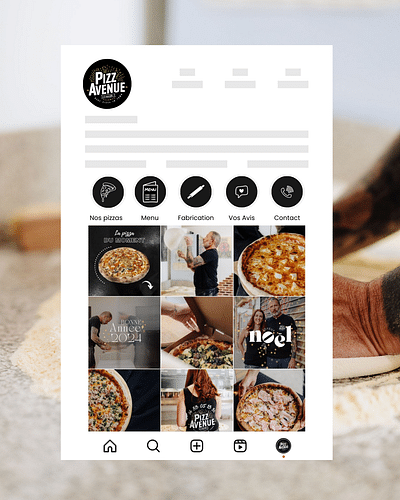 Feed Instagram Pizzavenue - Community Management