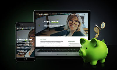 Simply Finance - Création de site internet