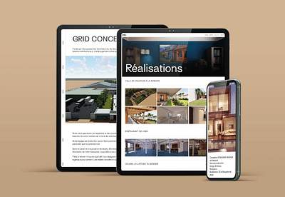 Grid Concept - Website Creation