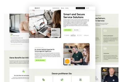 Webseite InfoTip - Création de site internet