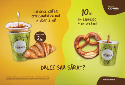 Fresh Corner - Combo Promotions - Diseño Gráfico