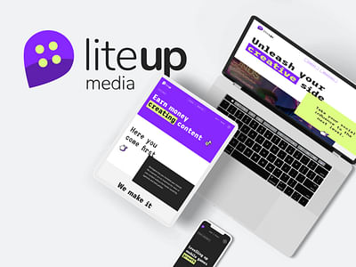UX/UI & Website Design l LiteUp - Ergonomie (UX/UI)