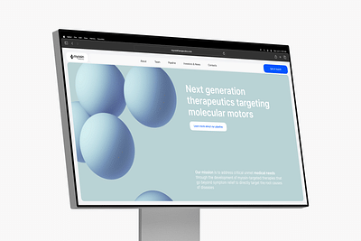 Webgamma Designs a Website for Myosin Therapeutics - Software Development