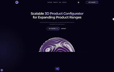 Konfigurator.world - Landingpage - Webseitengestaltung