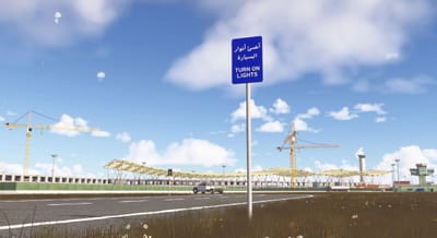 Tripoli Airport Libya - 3D