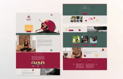 Bliss Concept Yoga - Aplicación Web