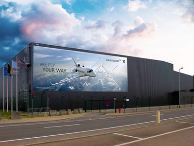 Billboard - Luxaviation - 3D