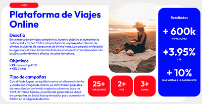 Travel Tourism /Viajes y Turismo/Influencer Mkt - Influencer Marketing