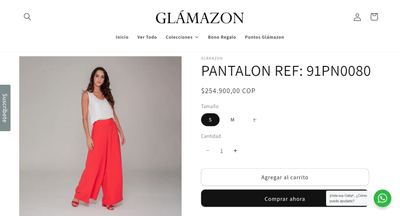 Glámazon Ecommerce Shopify - E-commerce