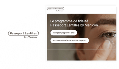 Passeport Lentilles - Website Creatie