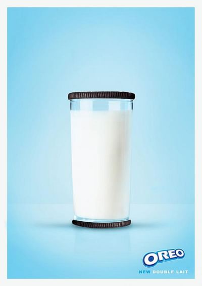 Double milk - Advertising