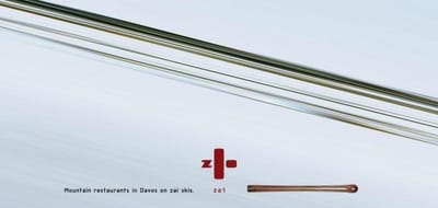 ZAI SKI DAVOS - Werbung
