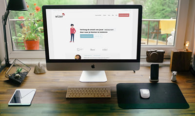 Applicatie, dashboard en website voor startup - Website Creatie