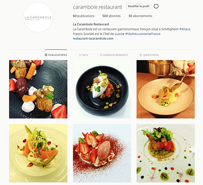 Emailing & Réseaux sociaux pour un étoilé Michelin - Image de marque & branding