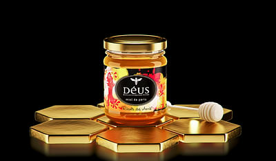 Honey branding and packaging design - Design & graphisme